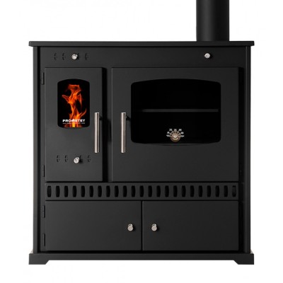 Мalkinė krosnelė viryklė Prometey Perfect Eco, 7kW - Malkinė viryklės