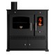 Мalkinė krosnelė viryklė Prometey Perfect Eco su kairiuoju dūmtraukiu, 7kW |  |  |