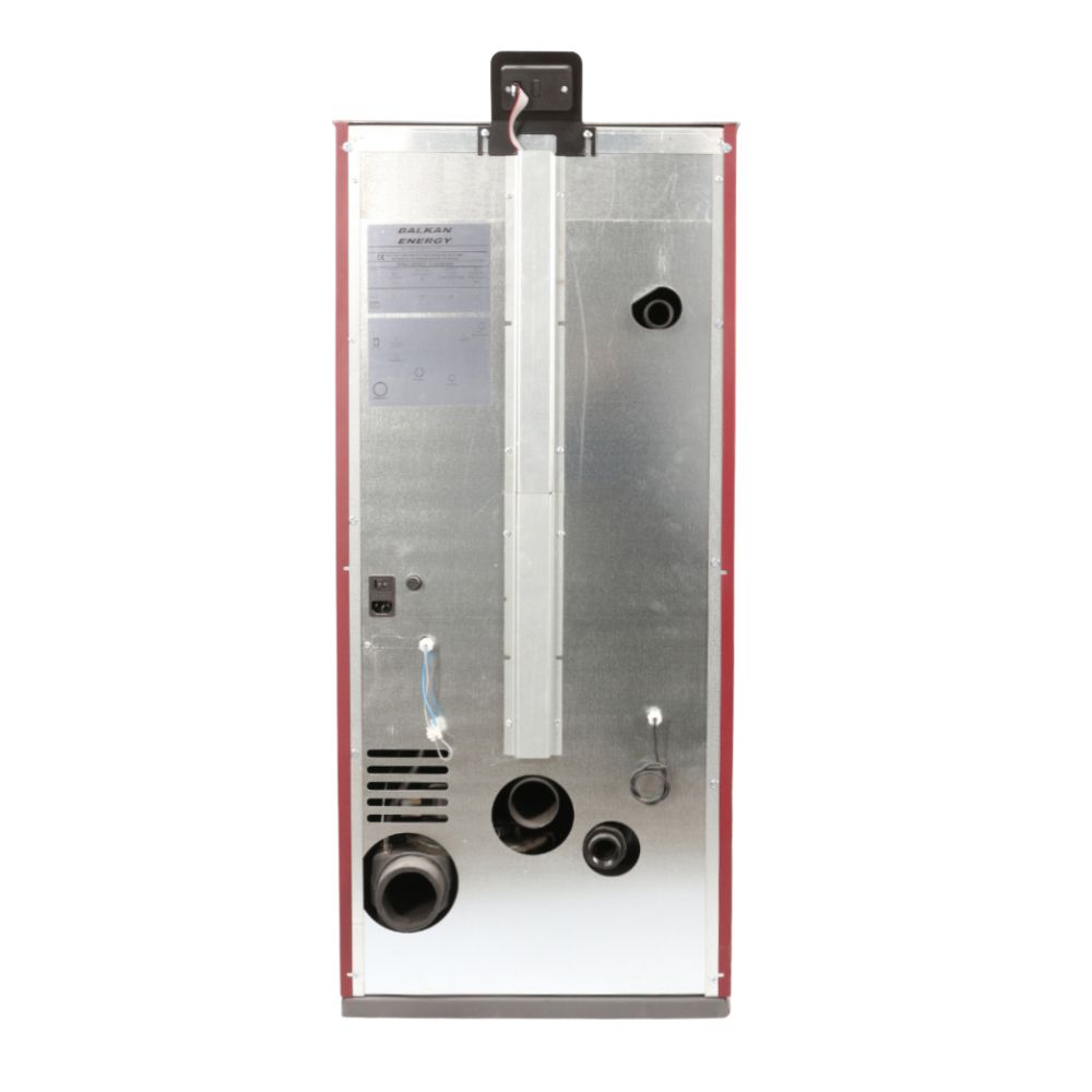 Granulinė krosnelė su vandens kontūru Mytherm IOLI TS 18 raudona, 18kW | Granulines krosneles su vandens konturu | Granulinės krosnelės |