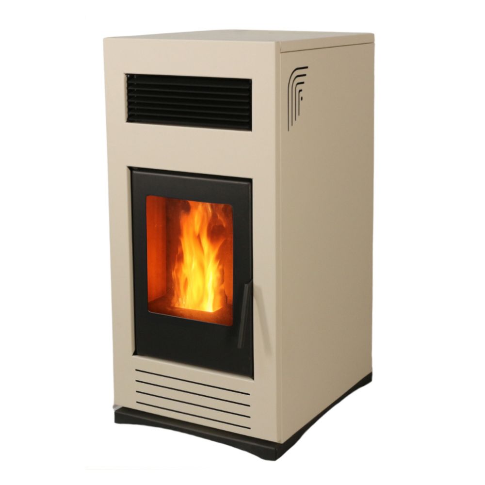 Granulinė krosnele Mytherm Angela TA 10 PRO smėlio spalvos, 10kW | Granulinės krosnelės |  |