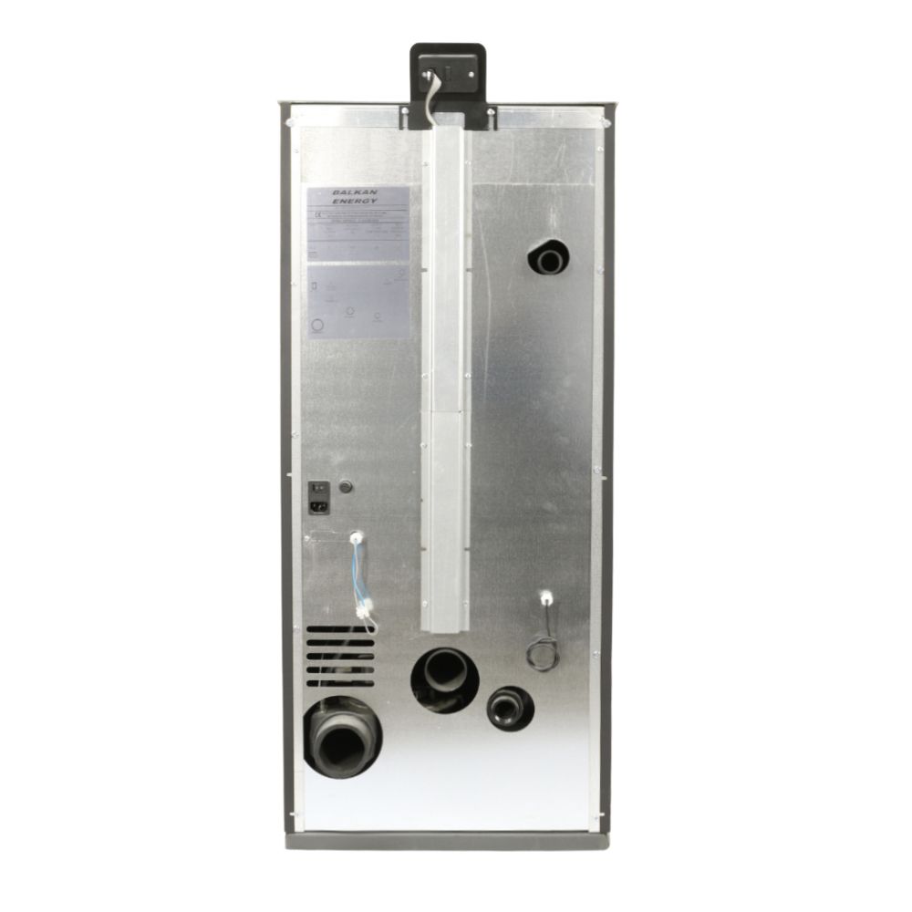 Granulinė krosnelė su vandens kontūru Mytherm IOLI TS 18 pilka, 18kW | Granulines krosneles su vandens konturu | Granulinės krosnelės |