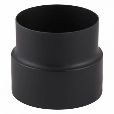 Dūmtraukio adapteris PARKANEX, Plienas, Juodas, Ø130-150, Storis 2mm - Krosneliu pajungimo vamzdziai