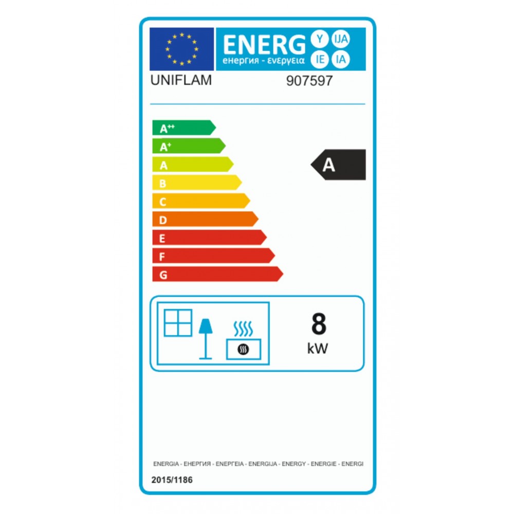 Židinio kapsulė UNIFLAM 600 PLUS ECO su sklende ir oro tiekimu, 8 kW | Malkiniai zidiniai Židinio kapsulė UNIFLAM 600 PLUS ECO su sklende ir oro tiekimu, 8 kW | Malkiniai zidiniai | Židiniai |