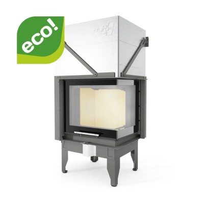Židinio kapsulė UNIFLAM 660 DURO su oro kanalais ir oro tiekimu, dešinė pusė, 10.25 kW - Prekių palyginimas