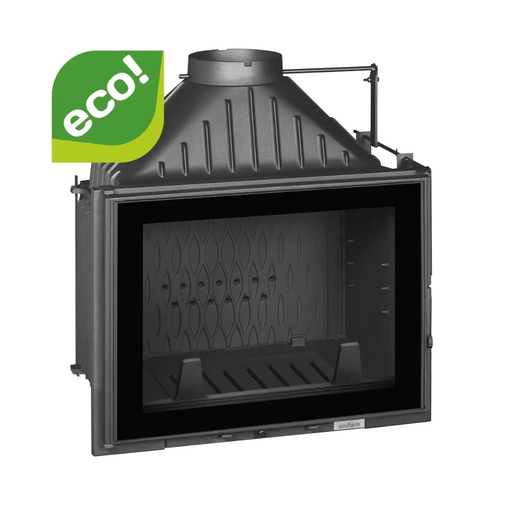 Židinio kapsulė UNIFLAM 700 PLUS ECO su sklende ir oro tiekimu, 12 kW | Ketaus zidinio kapsules Židinio kapsulė UNIFLAM 700 PLUS ECO su sklende ir oro tiekimu, 12 kW | Ketaus zidinio kapsules | Židiniai |