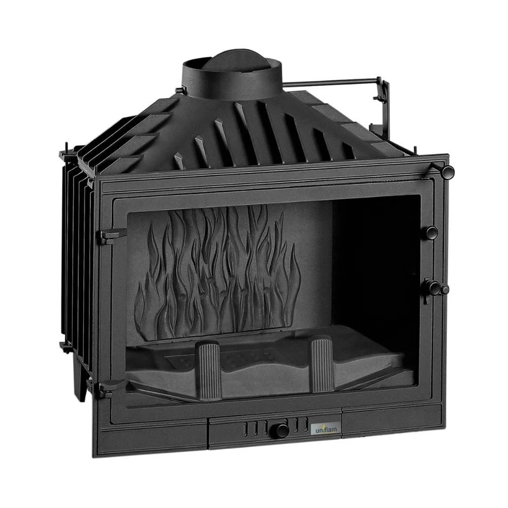 Židinio kapsulė UNIFLAM 700 STANDARD ECO su sklende ir oro tiekimu, 10 kW | Ketaus zidinio kapsules Židinio kapsulė UNIFLAM 700 STANDARD ECO su sklende ir oro tiekimu, 10 kW | Ketaus zidinio kapsules | Židiniai |
