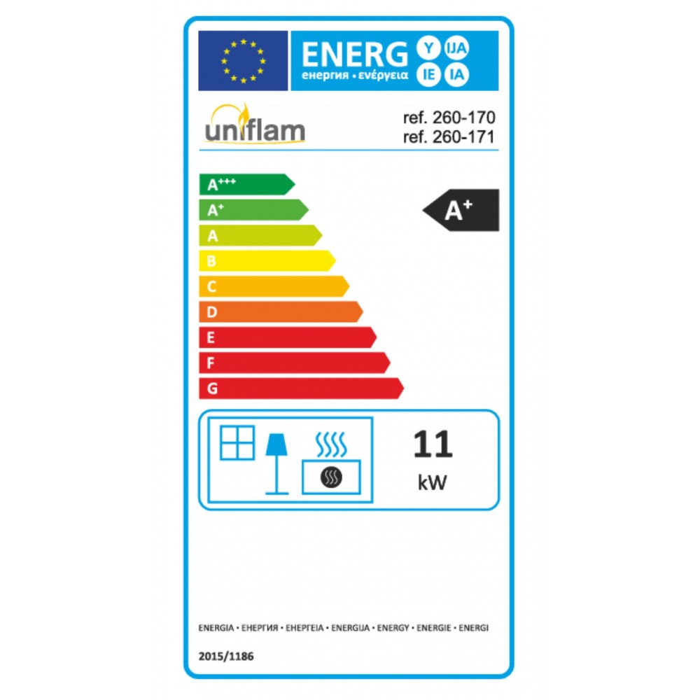 Židinio kapsulė UNIFLAM 760 EVO su pakeliamomis durimis ir oro tiekimu, 11 kW | Malkiniai zidiniai Židinio kapsulė UNIFLAM 760 EVO su pakeliamomis durimis ir oro tiekimu, 11 kW | Malkiniai zidiniai | Židiniai |