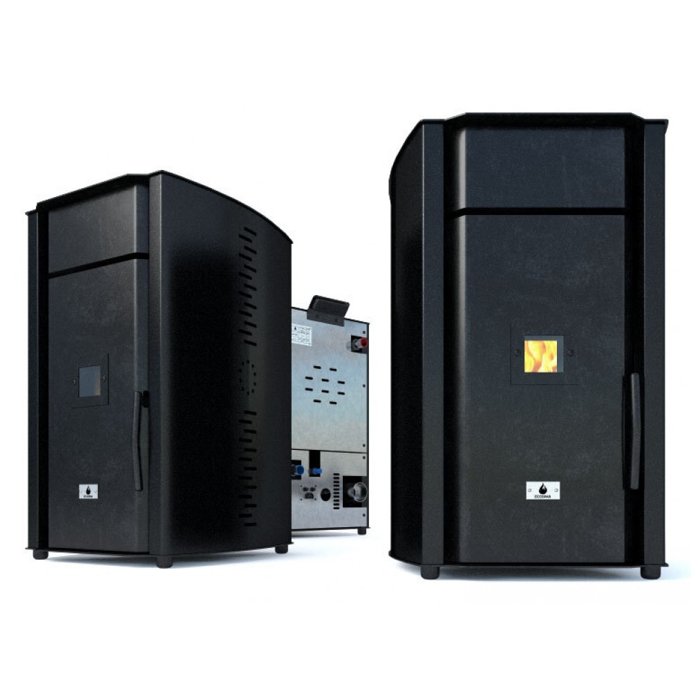 Granulinis katilas Eco Spar Alba B, 18kW | Granulines krosneles su vandens konturu | Granulinės krosnelės |