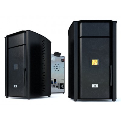 Granulinis katilas Eco Spar Alba B, 18kW - Granulinės krosnelės
