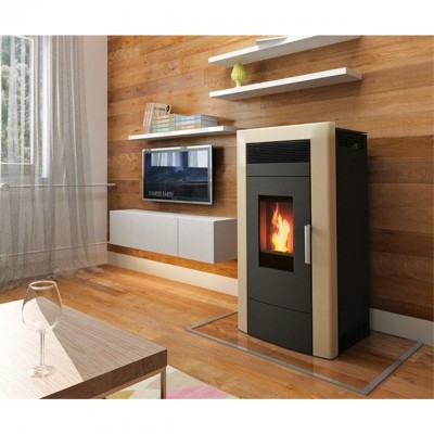 Granulinė krosnelė su vandens kontūru Alfa Plam Commo, 22.5kW - Granuliniai katilai