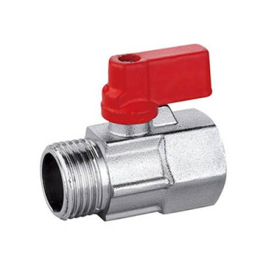 Mini rutulinis vožtuvas F/M, dydis 1/2 " - Centrinis šildymas