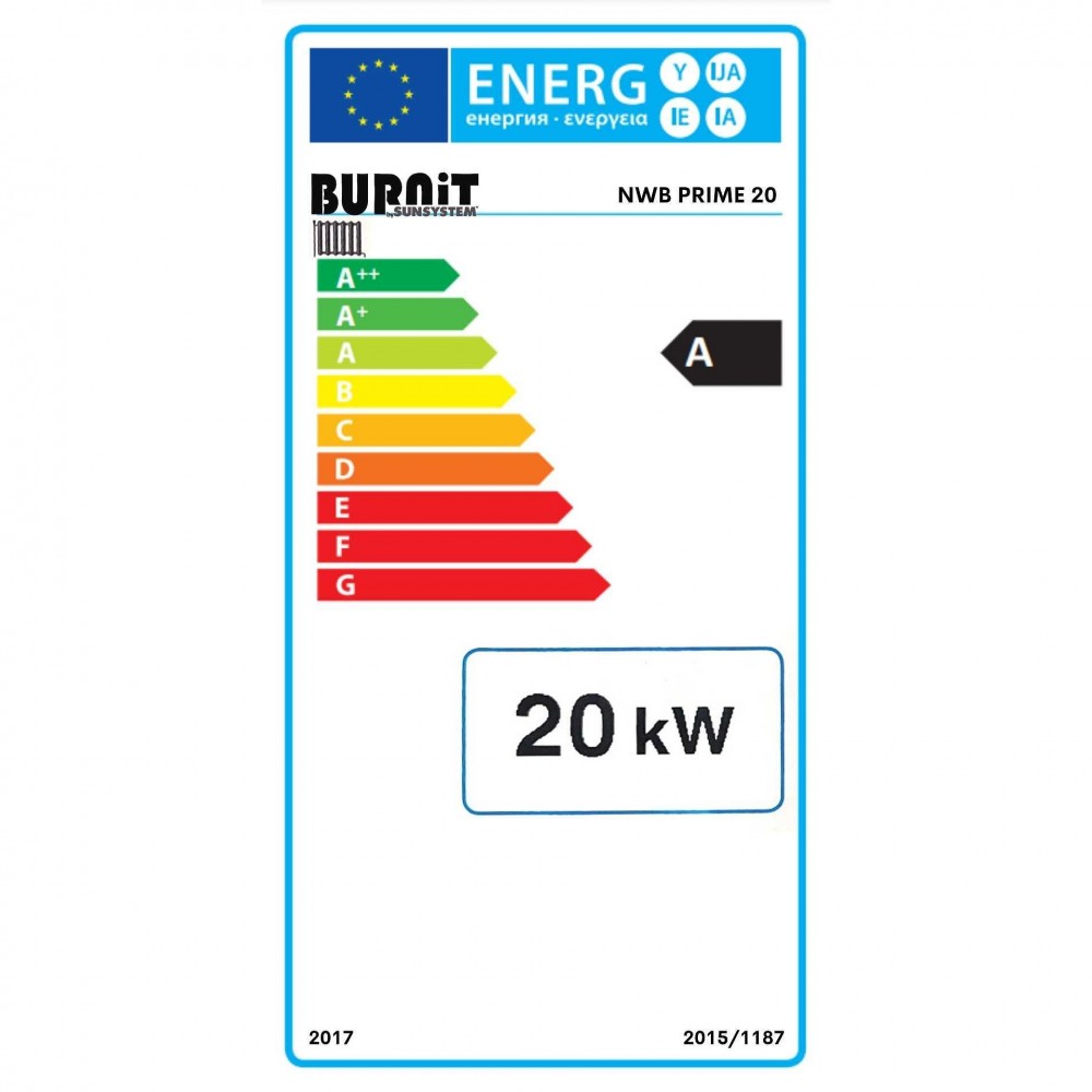 Kieto kuro katilas BURNiT NWB PRIME 20, 20kW | Kieto kuro katilai | Mediena |