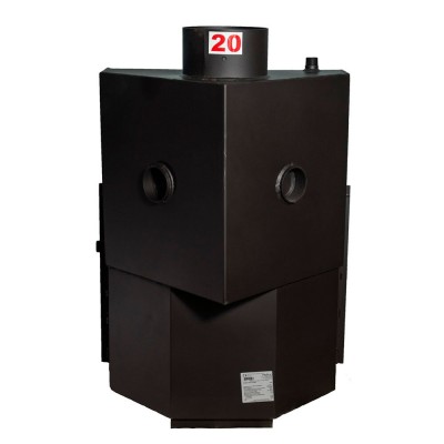 Židinys su vandens kontūru Prity AC W20, ketaus, 25kw - Židiniai