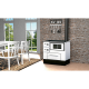Мalkinė krosnelė viryklė Alfa Plam Regular 46 Balta, 5kW | Malkinė viryklės |  |