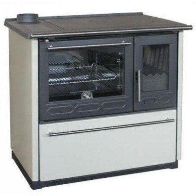 Мalkinė krosnelė viryklė Plamen 850 Glas N, 8kW - Malkinė viryklės