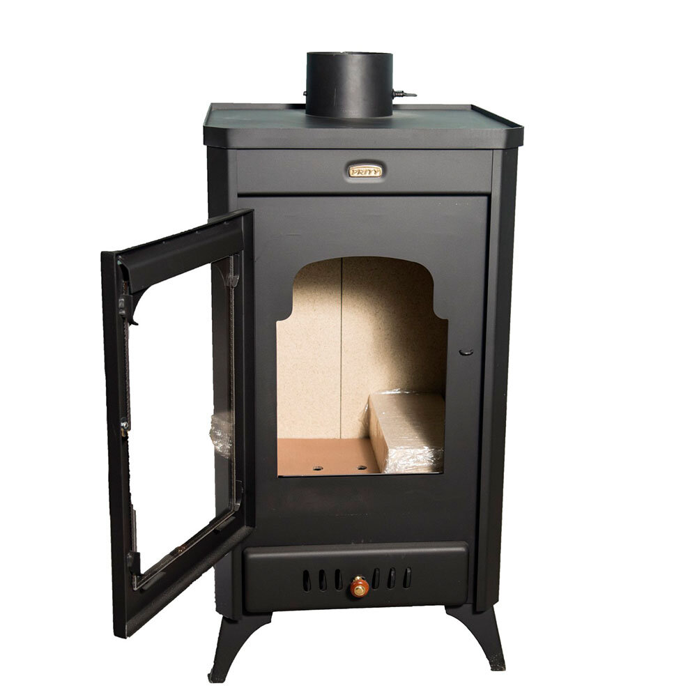 Malkinė krosnelė Prity SR, 11,4 kW | Konvekcines malkines krosneles | Malkinė krosnelės |