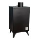 Malkinė krosnelė Prity K1 R, 9.5 kW | Konvekcines malkines krosneles | Malkinė krosnelės |