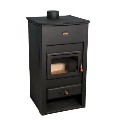 Malkinė krosnelė Prity K2 CP su ketaus viršumi, 10,4 kW - Malkinės krosnelės