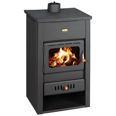 Malkinė krosnelė Prity K2 CP su ketaus viršumi, 10,4 kW - Malkinės krosnelės