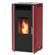 Granulinė krosnele Alfa Plam Luca 12, 12kW | Konvekcines granulinės krosnys | Granulinės krosnys |