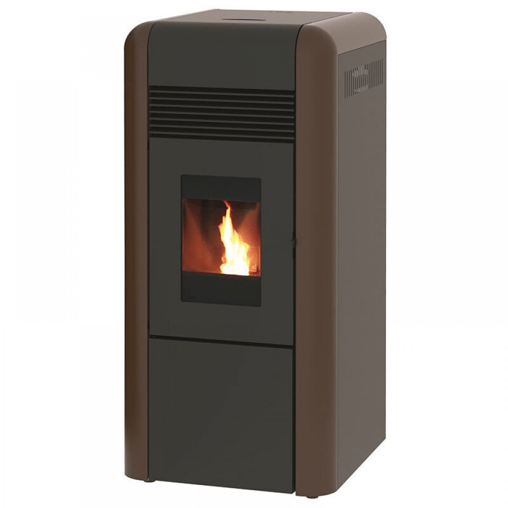 Granulinė krosnelė su vandens kontūru Alfa Plam Dino 27 Ruda, 27kW | Granulines krosneles su vandens konturu | Granulinės krosnys |