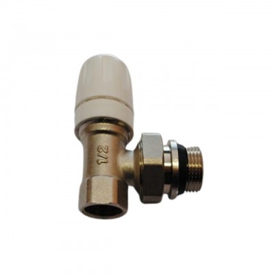 Thermostatic radiator valve FPI, Angled 1/2" - Montavimas