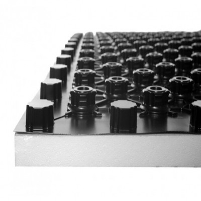 Insulation for underfloor heating HIPS600 EPS150 TECHNIC 10+22, 1,12m² - Centrinis šildymas