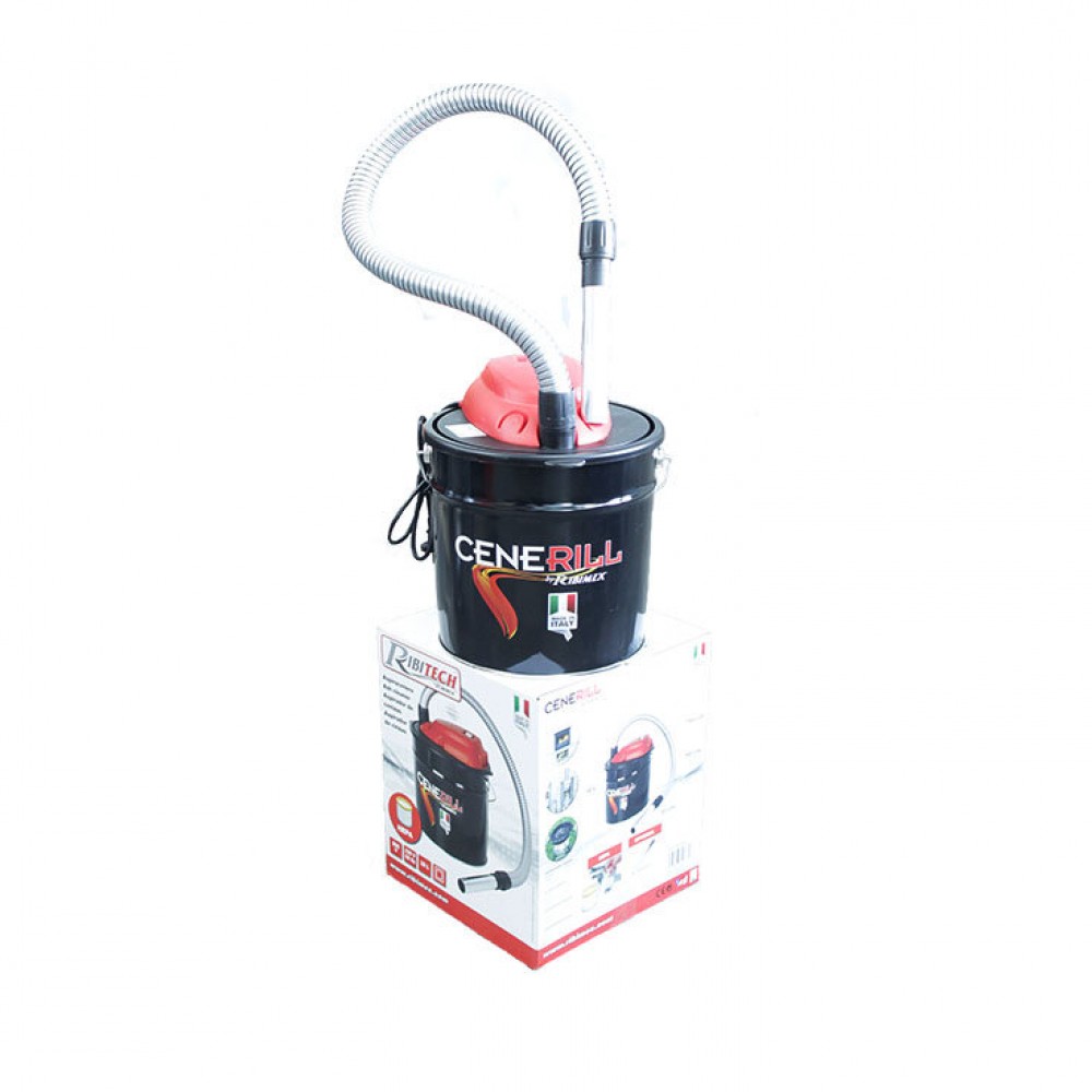 Elektrinis pelenų siurblys Ribitech, Modelis Cenerill, talpa 18 L | Pelenų ir filtrų dulkių siurbliai |  |