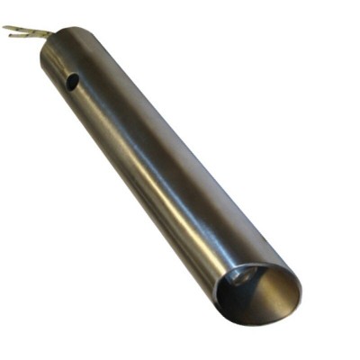 Uždegiklis / rezistorius su oro kanalizacijos vamzdeliu granulių degikliui Ferroli, Anselmo Cola ir kitiems, bendras ilgis 120mm, 350W - Granulių degiklio dalys