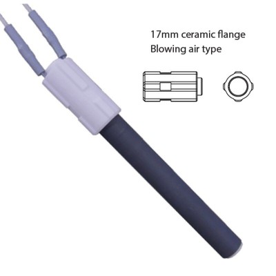 Uždegiklis / rezistorius elementas granulinėms krosnelėms BURNiT, Palazzetti ir kt., bendras ilgis 113mm, 260W - Uždegikliai / rezistoriai granulinėms krosnims