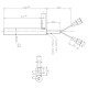 Uždegiklis / rezistorius granulinėms krosnelėms Edilkamin ir kt., bendras ilgis 280mm, 470W | Uždegikliai / rezistoriai granulinėms krosnims | Granulių krosnelių dalys |