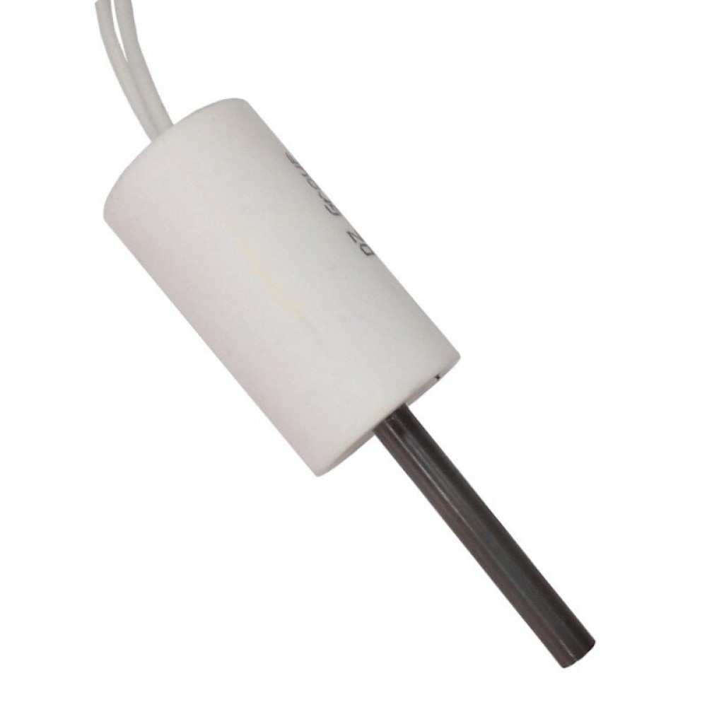 Žemos įtampos granulių krosnelių Uždegiklis / rezistorius, bendras ilgis 66 mm, nuo 90 - 100 W iki 24 voltų kintamosios srovės | Uždegikliai / rezistoriai granulinėms krosnims | Granulių krosnelių dalys |