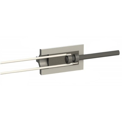 Žemos įtampos Uždegiklis / rezistorius granulinėms krosnelėms Eco Spar, BURNiT ir kiti, bendras ilgis 65mm, nuo 95W iki 24V - Granulių krosnelių dalys