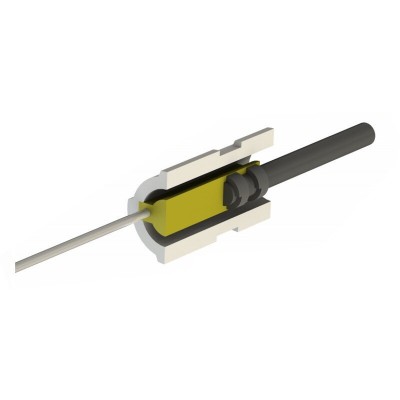 Žemos įtampos Uždegiklis / rezistorius granulinėms krosnelėms Eco Spar, BURNiT ir kiti, bendras ilgis 65mm, nuo 95W iki 24V - Granulių krosnelių dalys