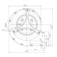 Centrifugal fan Trial 400 m³/h for pellet stoves Ecoteck, Ravelli and others | Fans and Blowers | Pellet Stove Parts |