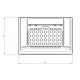 Ketaus Degiklio puodas granulinei viryklei, 136 x 92mm | Braziers | Degimo kamera |