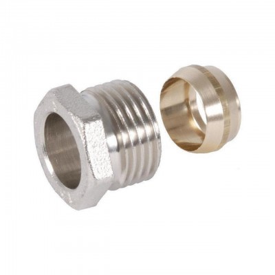 Adapteris Ø15 x 1/2" - Montavimas