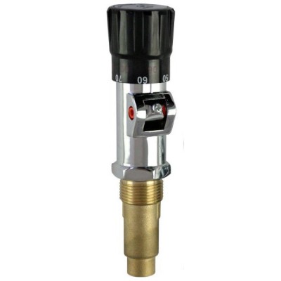 Thermostatic draft regulator for solid fuel boiler - Centrinis šildymas