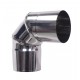Dūmtraukio komplektas granulinei krosnei, nerūdijantis plienas AISI 304, 80-130mm - 80-150mm | Dūmtraukio komplektas | Kaminai |