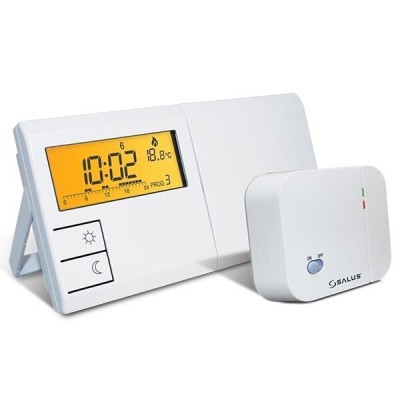Wireless room thermostat Salus 091FLRF - Centrinis šildymas