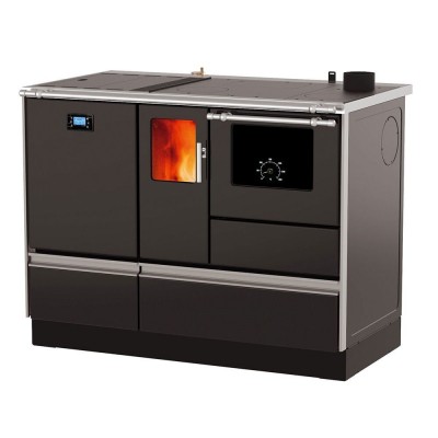 Granulių viryklė su vandens konturu Alfa Plam Alfa Term 20 Pellet, 20kW - Granulinės viryklės