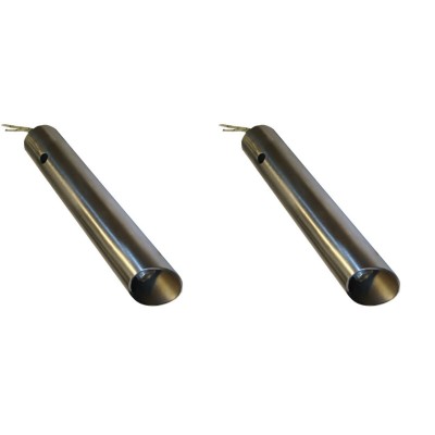 Uždegiklis / rezistorius su oro kanalizacijos vamzdeliu granulių degikliui Ferroli, Anselmo Cola ir kitiems, bendras ilgis 130mm, 350W - x2 - Prekių palyginimas