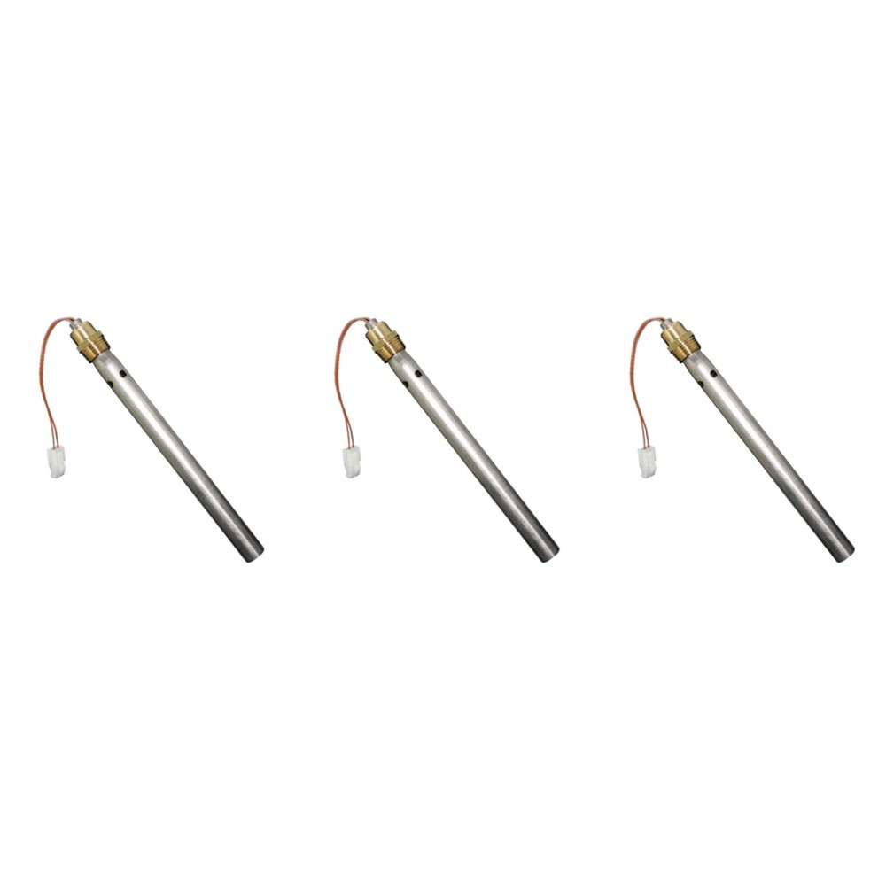 Uždegiklis / rezistorius granuliniams degikliams Ferroli ir kitoms, bendras ilgis 190mm, 350W - x3 | Uždegikliai / rezistoriai granuliniam degikliui | Granulių degiklio dalys |