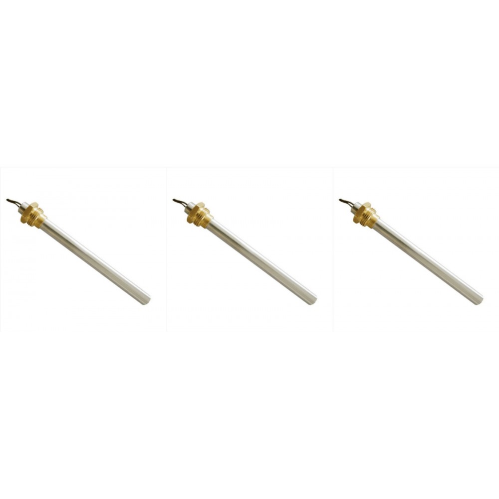 Uždegiklis / rezistorius granulinei krosnelei MCZ, RED ir kt., bendras ilgis 148mm, 350W - x3 | Uždegikliai / rezistoriai granulinėms krosnims | Granulių krosnelių dalys |