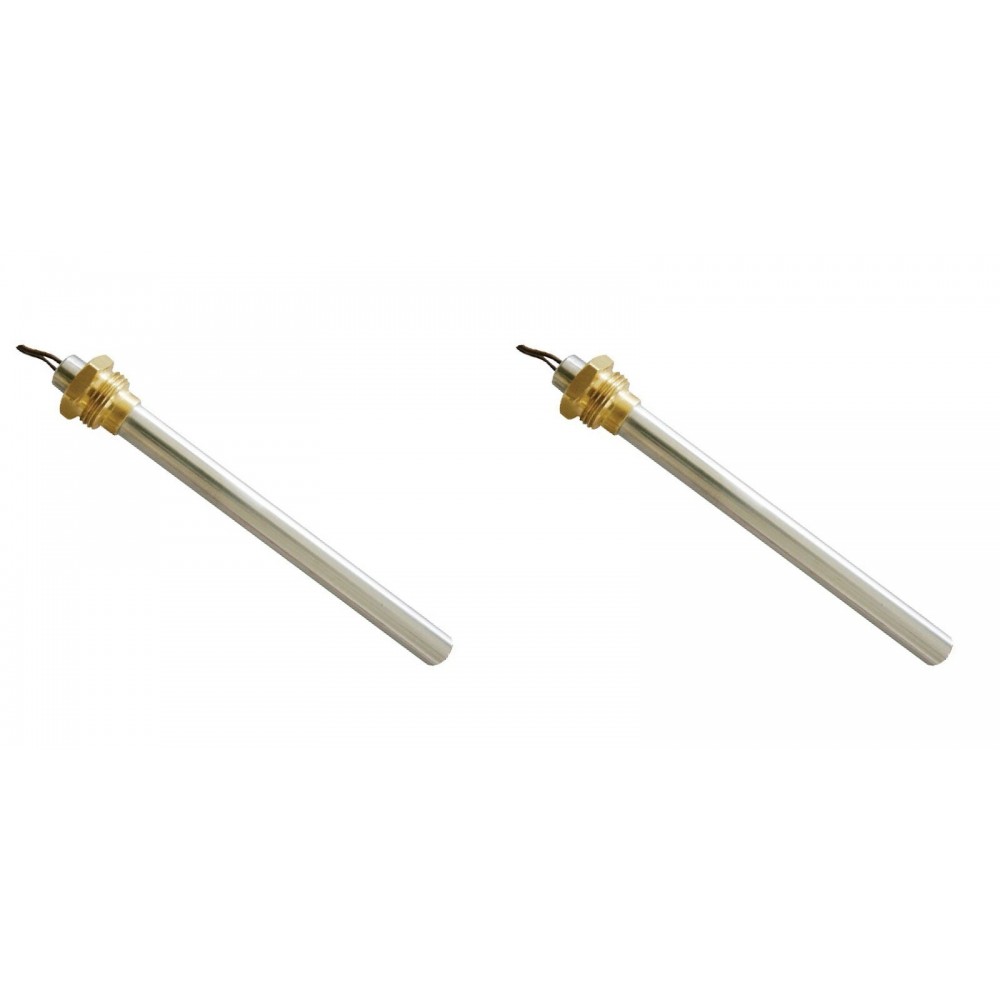 Uždegiklis / rezistorius granulinei krosnelei Prity, AMG, Cadel, Dielle, Kalon, Good Fire, Ambiente e Calore ir kt., bendras ilgis 148 mm, 300W - x2 | Uždegikliai / rezistoriai granulinėms krosnims | Granulių krosnelių dalys |