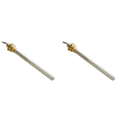 Uždegiklis / rezistorius granulinei krosnelei Adler, Arce, CS Thermos, Karmek One, Piazzetta, Evacalor, Superior ir kt., bendras ilgis 150 mm, 280W - x2 - Prekių palyginimas