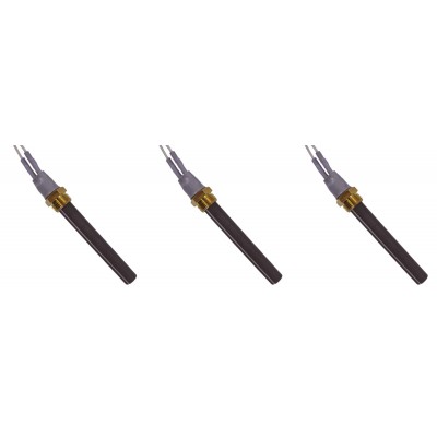 Keraminis Uždegiklis / rezistorius granulinėms krosnelėms La Nordica, Ecoteck, Karmek One, Ravelli ir kt., bendras ilgis 94mm, 300W - x3 - 