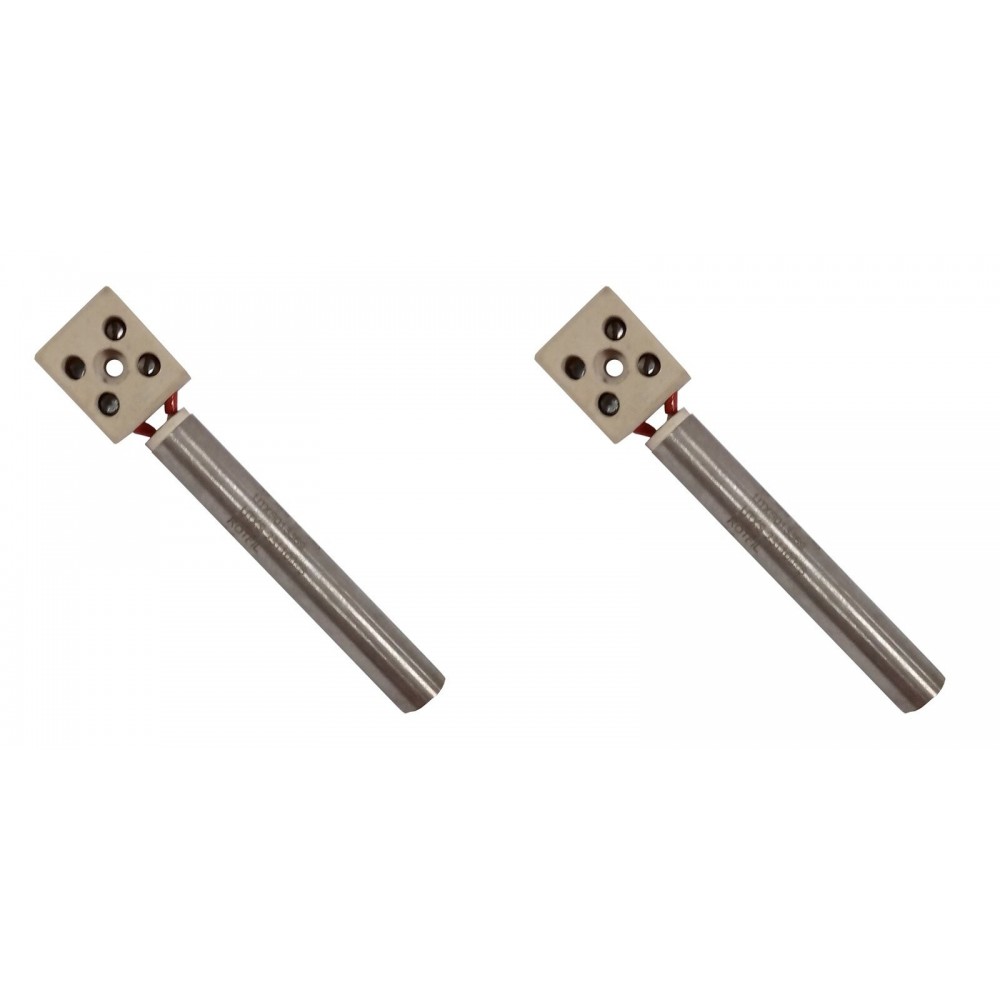 Uždegiklis / rezistorius granulinėms krosnelėms Eurofiamma, Arce ir kt., ilgis 80mm, 250W - x2 | Uždegikliai / rezistoriai granulinėms krosnims | Granulių krosnelių dalys |