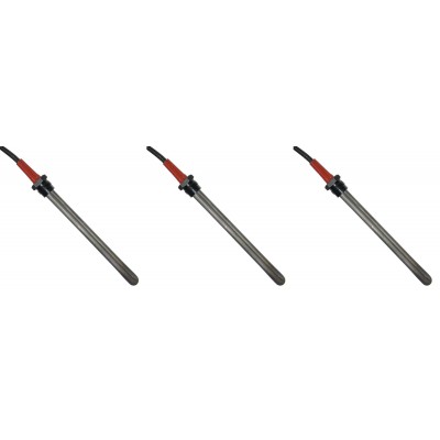 Uždegiklis / rezistorius granulinėms krosnėms Palladio ir kitoms, bendras ilgis 145mm, 250W - x3 - Uždegikliai / rezistoriai granulinėms krosnims