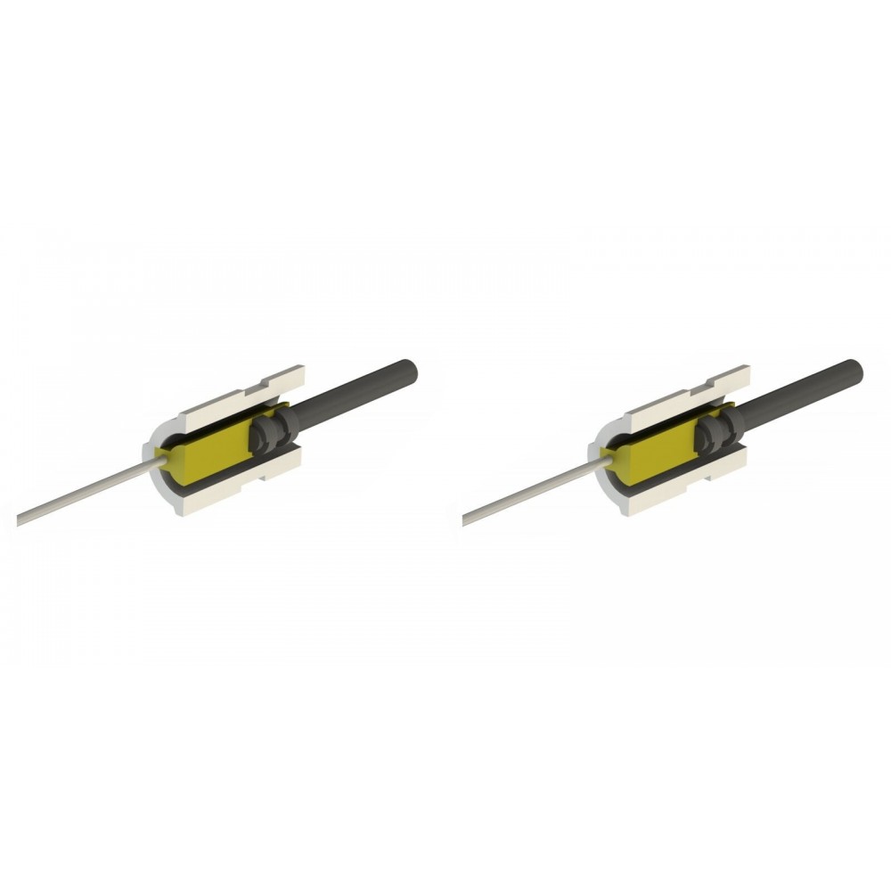 Žemos įtampos Uždegiklis / rezistorius granulinėms krosnelėms Eco Spar, BURNiT ir kiti, bendras ilgis 65mm, nuo 95W iki 24V - x2